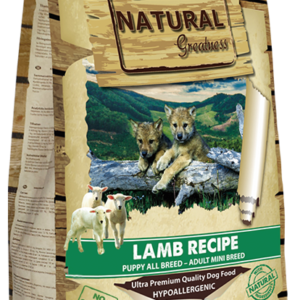 Natural Greatness Receta Sensitive Cordero Mini Starter Puppy & Mini Adult 6 kg