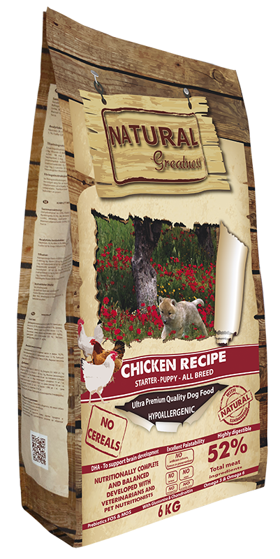 Natural Greatness Receta Puppy-Starter Pollo No Cereal 6 kg