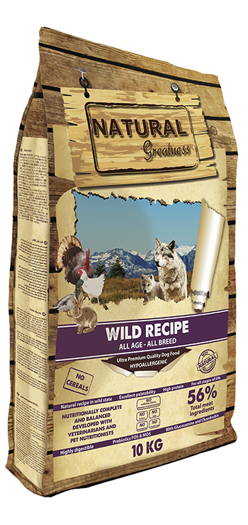 Natural Greatness Receta Salvaje No Cereal 2 kg