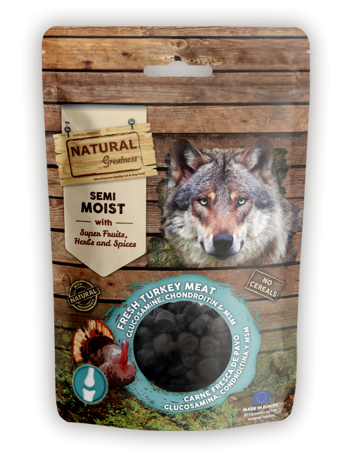 Natural Greatness Bits Semi Húmedo con manzanilla y caléndula - Digestive Support C. Impulso 35 g