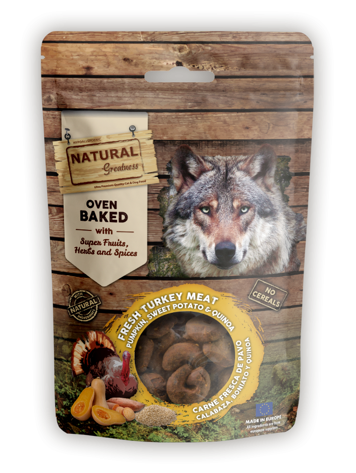 Natural Greatness Galletas Horneadas con calabaza boniato y quinoa - Digestive Support C. Impulso 35 g
