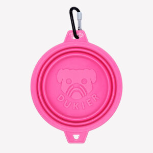 Bebedero plegable Pink para perro Dukier