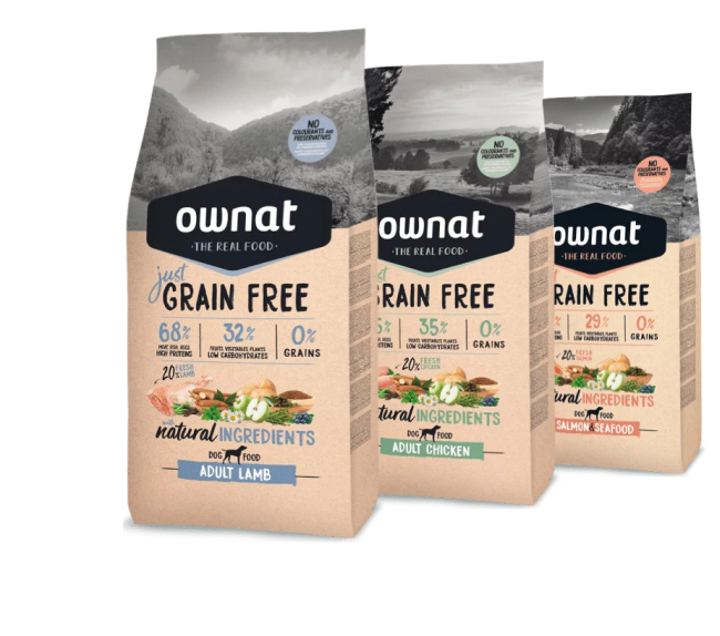 Ownat Grain Free Prime Junior Cordero (Perro)