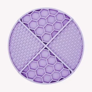 Lick Mat Purple para perro Dukier