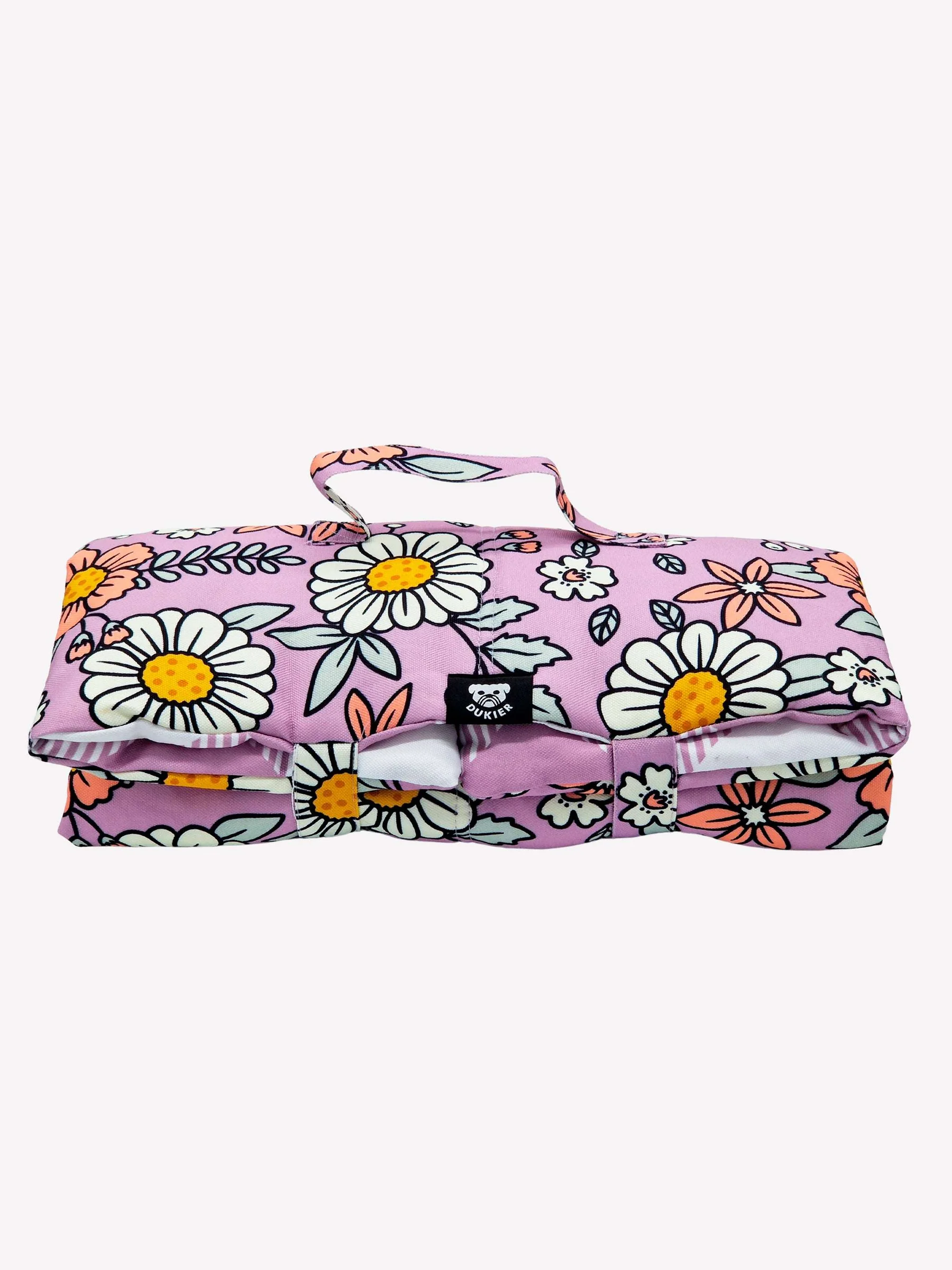 Manta enrollable Flower Power para perro Dukier