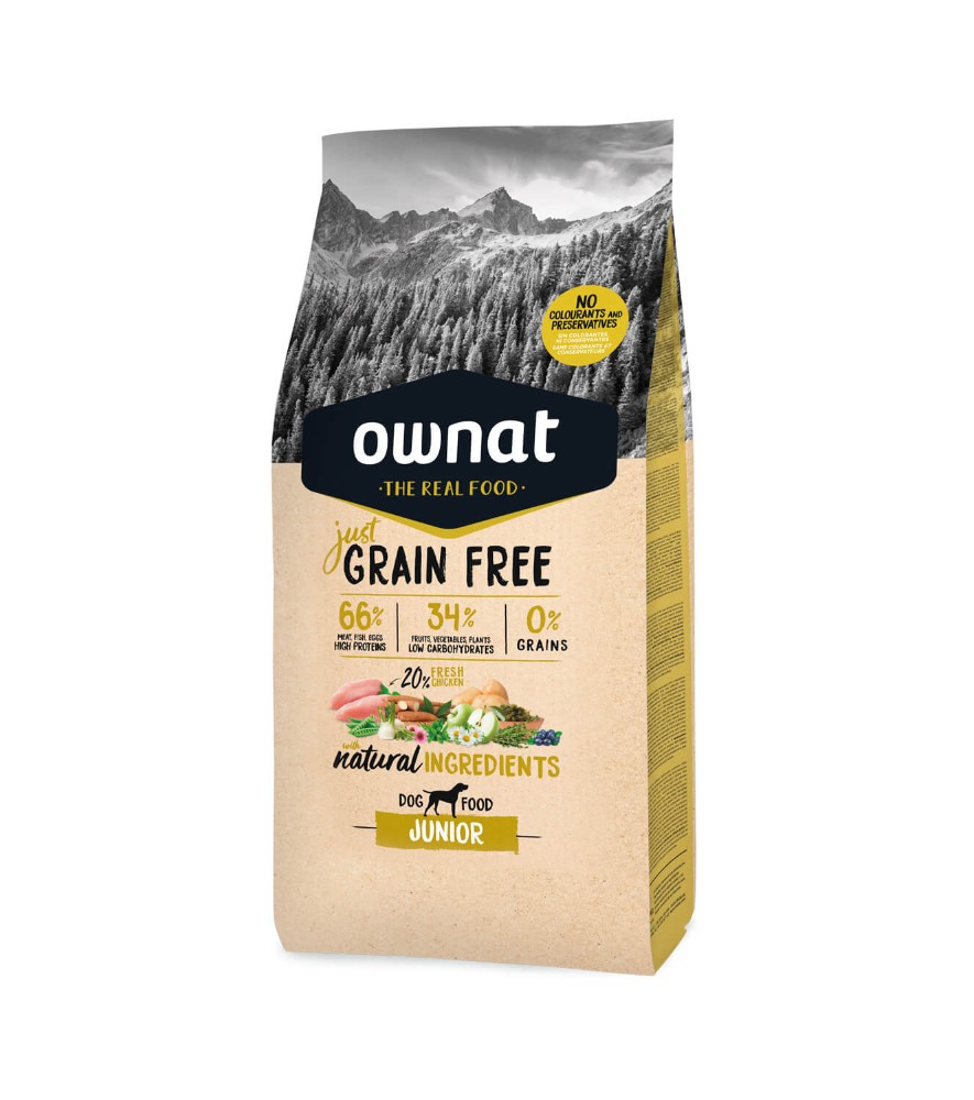 GRAIN FREE OWNAT GF JUST JUNIOR (DOG)