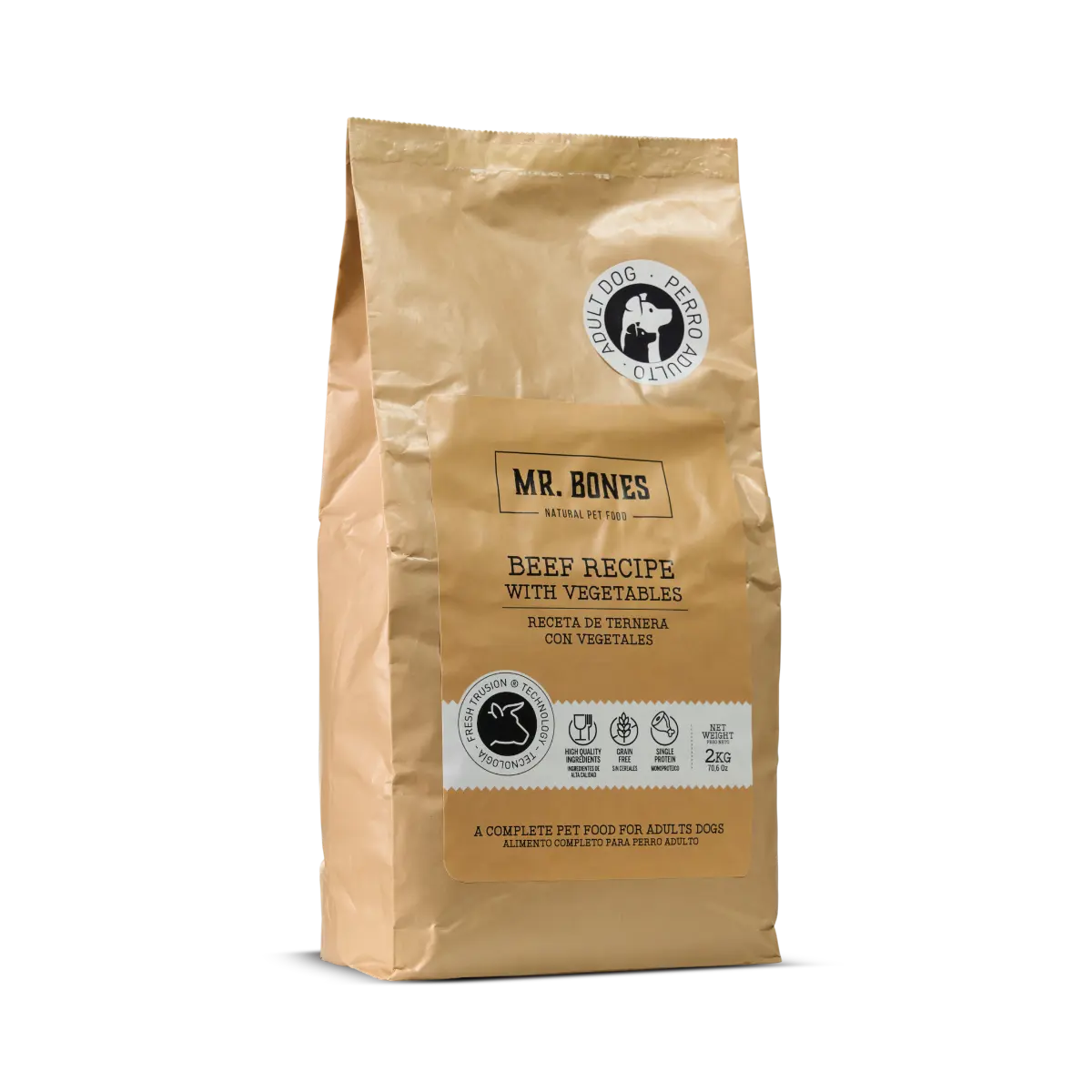Pienso para Perro sin Cereales – Receta de Ternera con Vegetales - Imagen 2