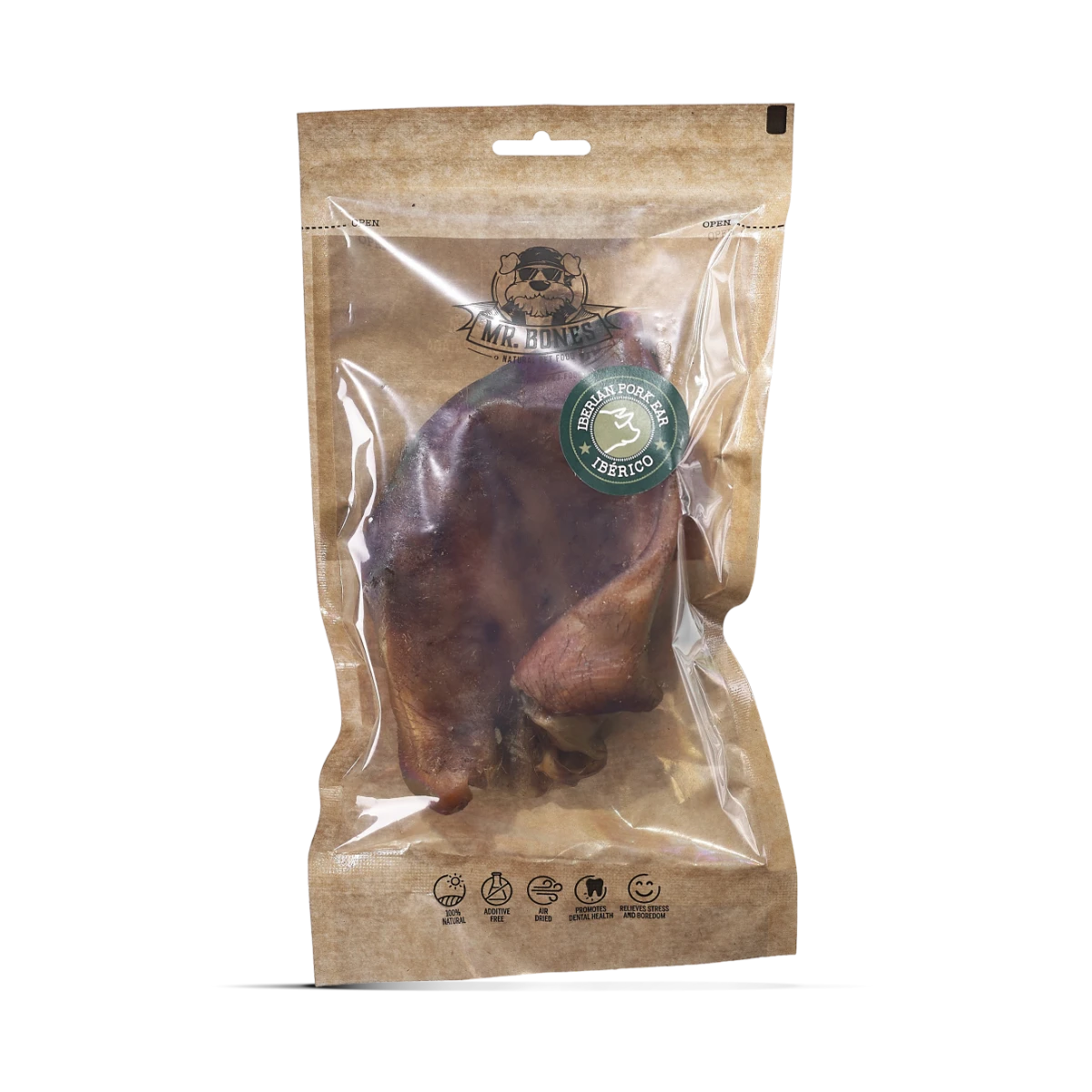 Oreja de Cerdo Ibérico para Perro – Snack Dental 100% Natural - Imagen 2
