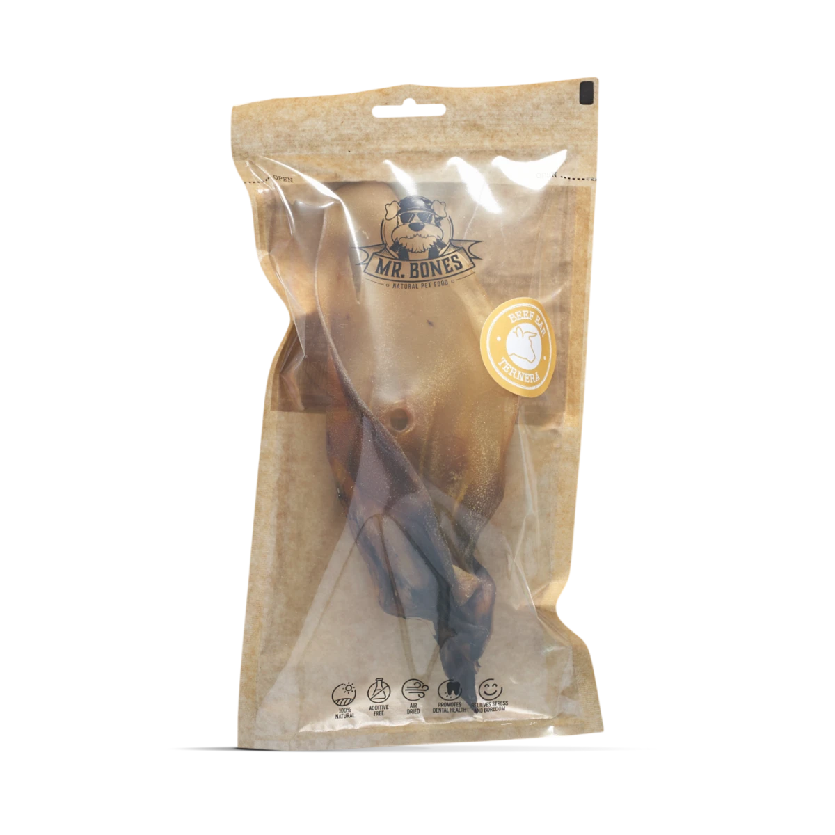 Oreja de Ternera para Perros – Snack Dental 100% Natural - Imagen 2