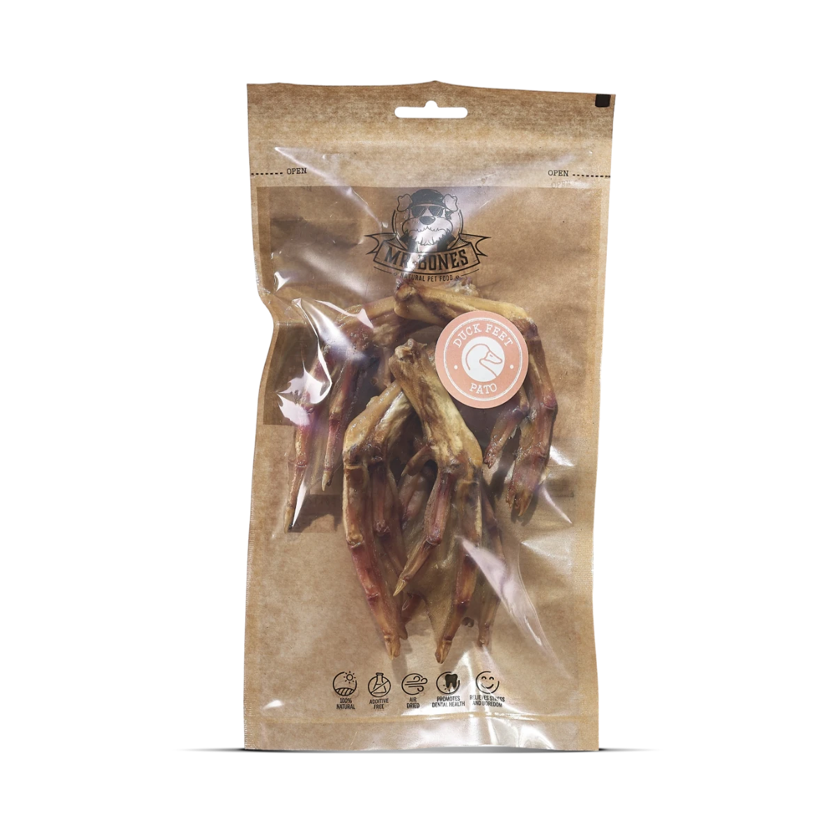 Patas de Pato para Perros – Snack Dental 100% Natural - Imagen 2