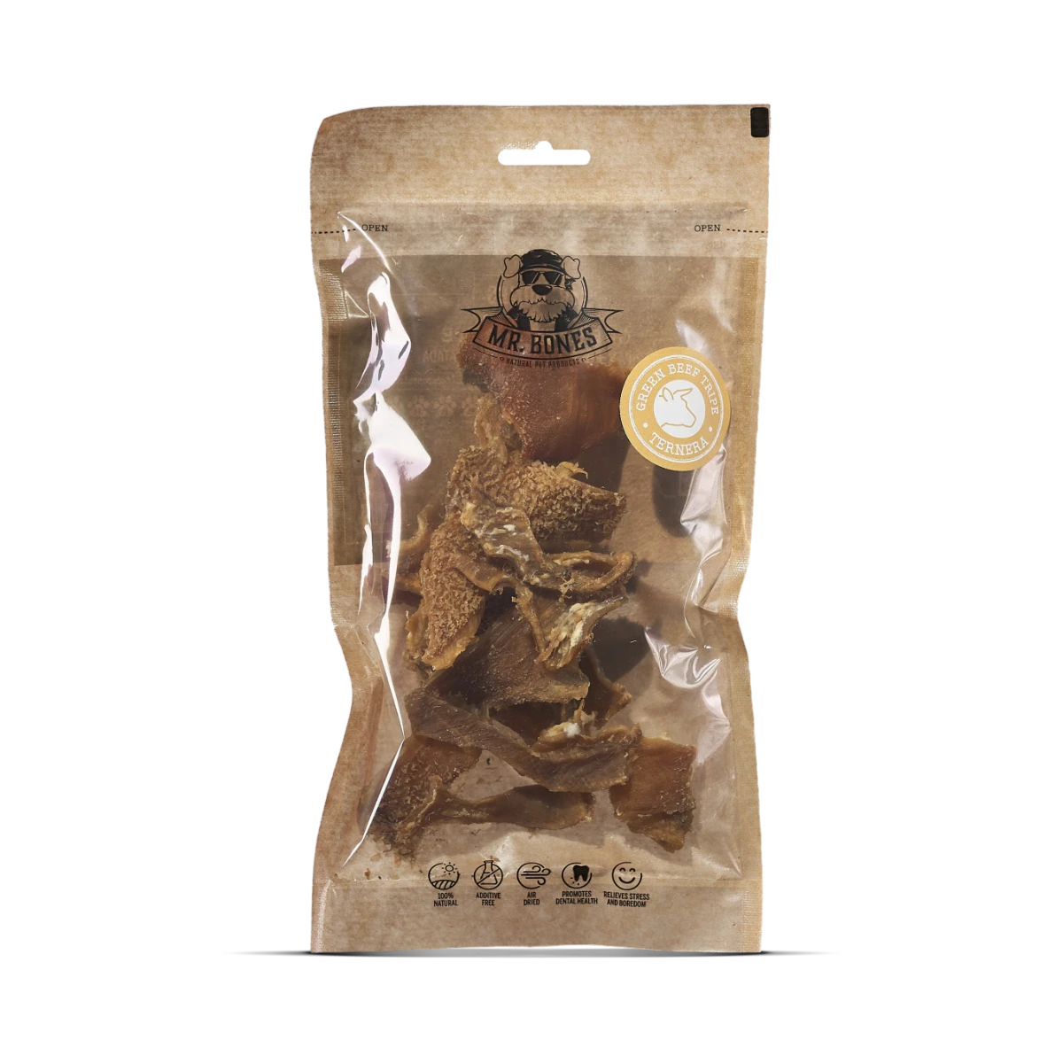 Tripa Verde de Ternera para Perros – Snack Dental Natural - Imagen 2