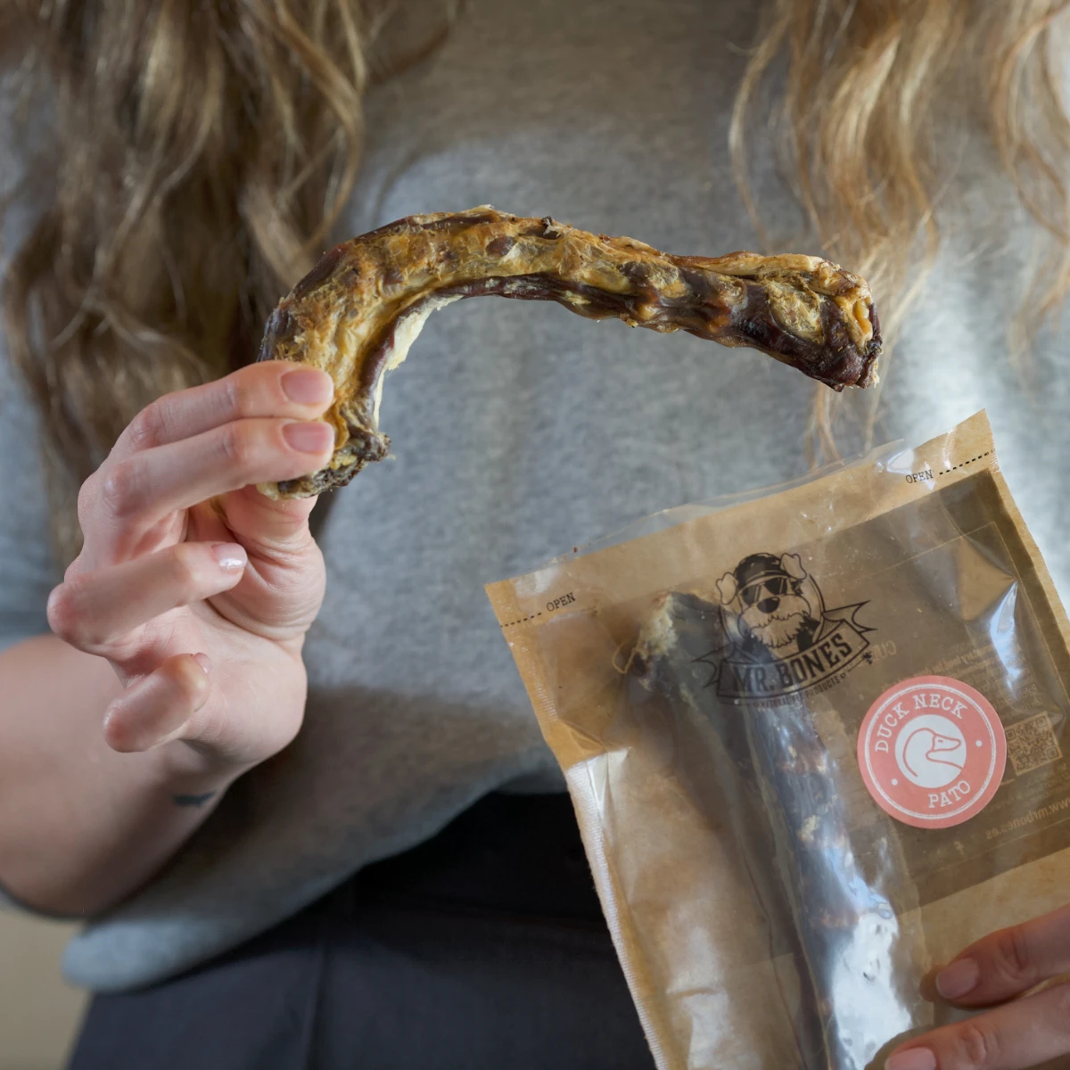 Cuello de Pato para Perros – Snack Dental 100% Natural